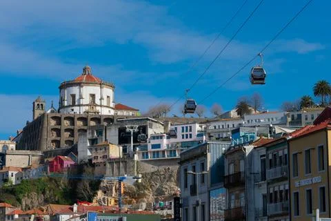Serra do Pilar Monastery, Vila Nova de Gaia Foto stock