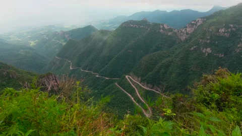 Serra Do Rio Do Rastro, Santa Catarina, Brazil. Video stock 252224611