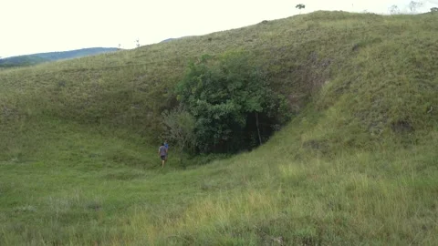 Serra do Tabuleiro State Park in Minas Gerais Vídeo Stock 166922516