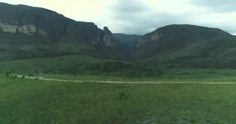 Serra do Tabuleiro State Park in Minas Gerais Stock Footage 166923002