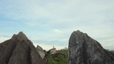 Serra do Tabuleiro State Park in Minas Gerais 스톡 동영상 166923268