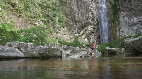 Serra do Tabuleiro State Park in Minas Gerais Stock Footage 166924285