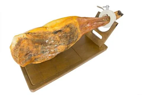 Serrano ham leg 스톡 사진