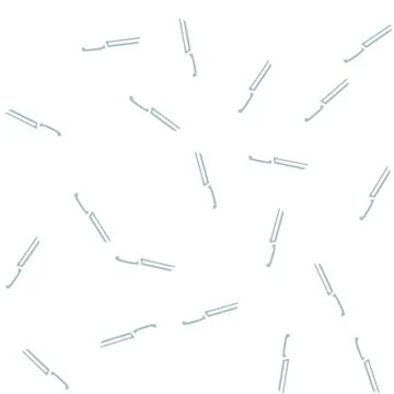 Serrated bread knife glyph vector seamless pattern Stockillustratie
