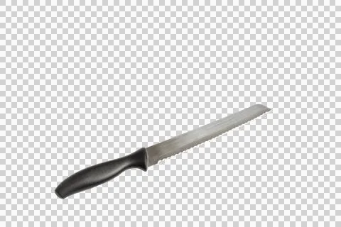 A serrated knife Stock Photos
