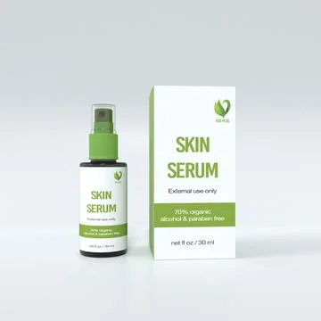 Serum 3d Stock Illustration