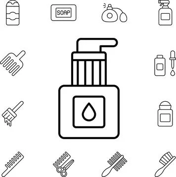 Serum flat vector icon in beauty pack Stock Illustration
