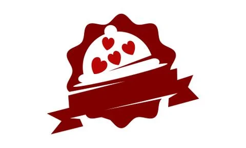 Serve With Love Stock-Illustration