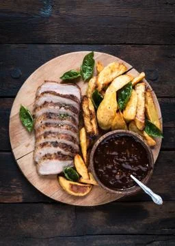 Served meal Stock Photos