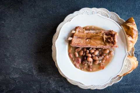 Served meal Stock Photos