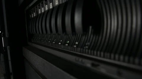 Server and raid storage with fail LED error status 스톡 동영상 62747704