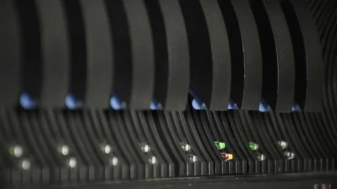 Server and raid storage, Installing hard disk 스톡 동영상 72112754