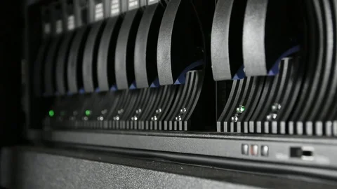 Server and raid storage; Installing hard disk 스톡 동영상 76250337