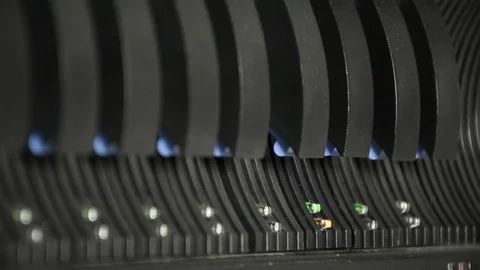 Server and raid storage; Installing hard disk 스톡 동영상 77541734