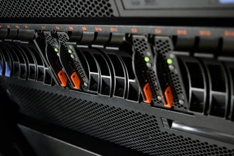 Server and raid storage Foto stock