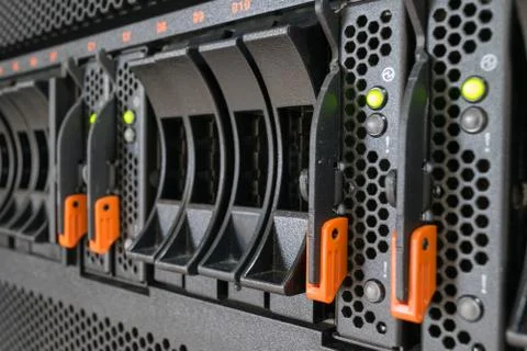 Server and raid storage Foto stock
