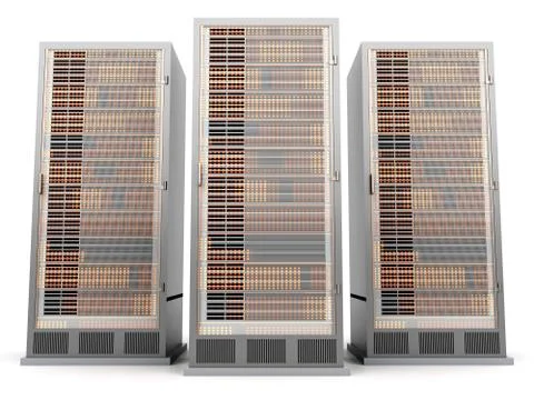Server center 스톡 일러스트