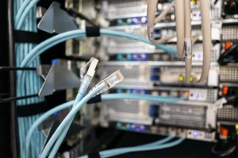 Server computer should be high performance, stable, able to serve a large num Stock Photos