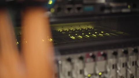 The server. Detail. Video stock 244735281