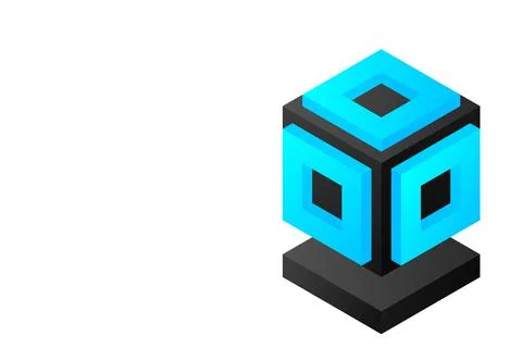 Server. Digital space. Data storage. Data center. Big Date. Conceptual illust 스톡 일러스트