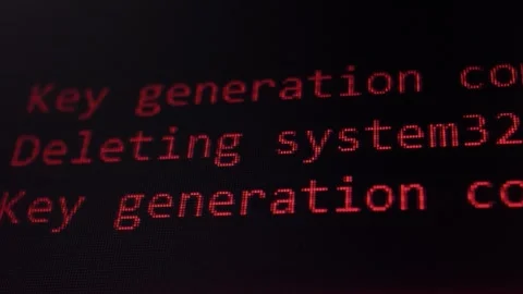 Server Hack - Close-up Server Computer Logs Stock Footage 342724302