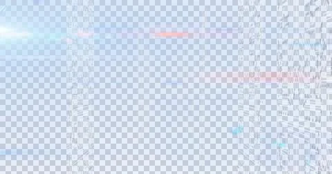 Server Hallway with lights on Alpha Channel 스톡 일러스트