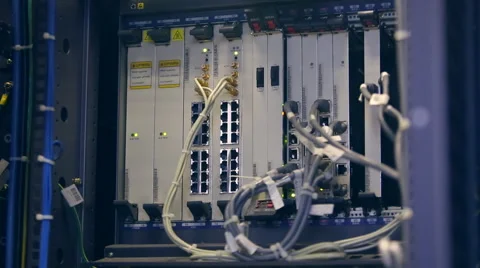 Server hardware Stock Footage 47835332