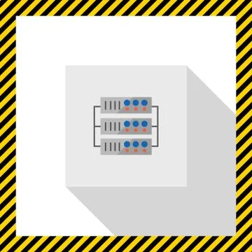 Server icon Stock-Illustration