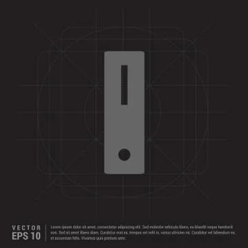 Server icon Ilustración de archivo