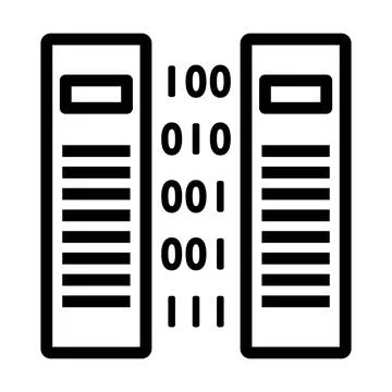 Server Icon Stock Illustration