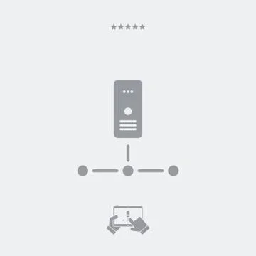 Server icon, server vector, server symbol, server design, server app, server  스톡 일러스트
