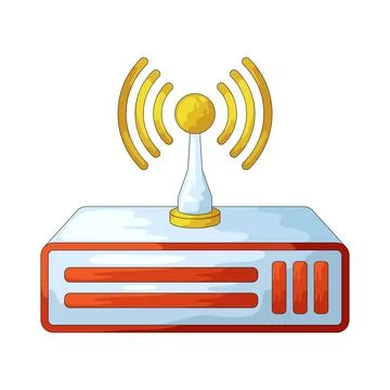 Server illustration Stock Illustration