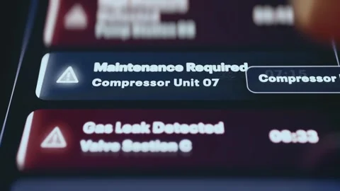 Server Infrastructure Consumption Tracking Interface Stock Footage 340171266