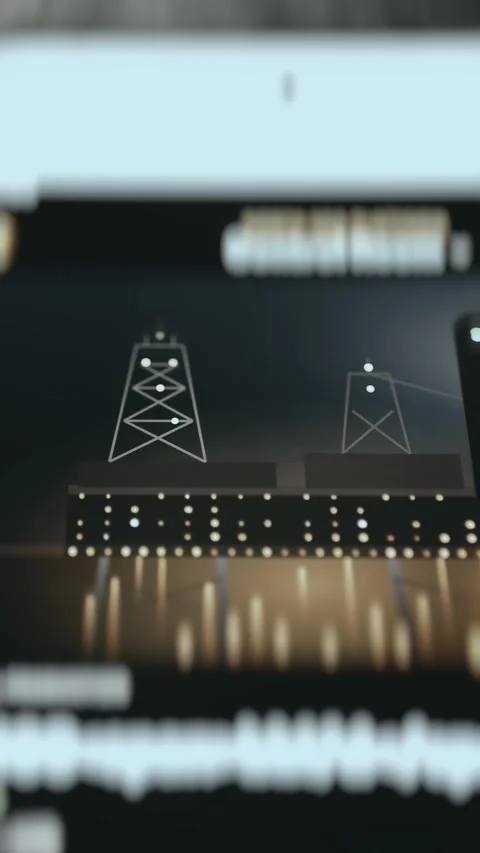 Server Infrastructure Forecasting Analytics Interface Stock Footage 340171376