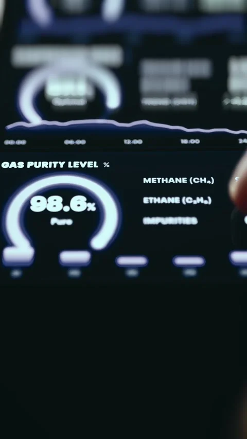 Server Infrastructure Interactive Metrics Interface Stock Footage 340154385