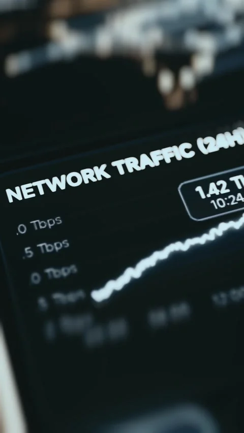 Server Infrastructure Resource Allocation Interface Stock Footage 340141528