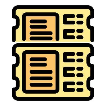 Server memory modules showing data storage and processing power Stock Illustration