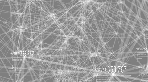 Server network Stock Footage 32397639