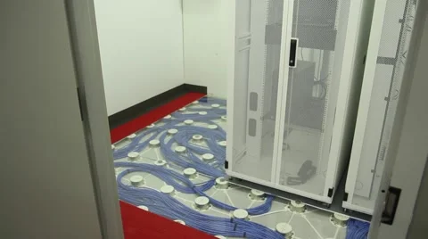 Server network room facility 스톡 동영상 46653514