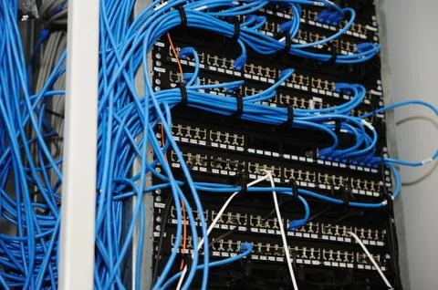 Server panel Stock Photos