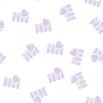 Server protection glyph vector seamless pattern sign Stockillustratie