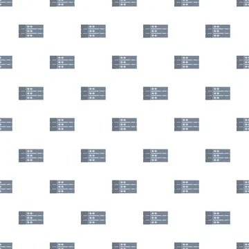 Server rack data center hardware seamless pattern イラスト素材