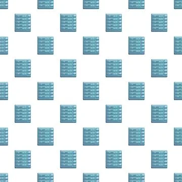 Server rack database hosting hardware technology pattern 스톡 일러스트