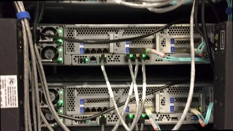 Server Rack Stock Footage 79474231