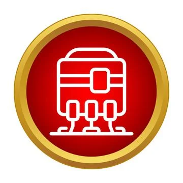 Server rack hardware network data storage concept icon Stock Illustration