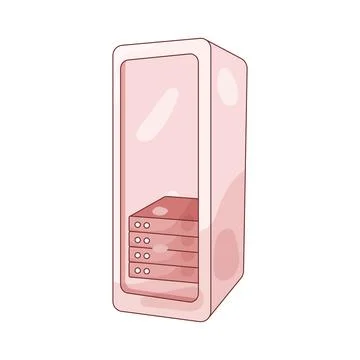 Server rack Stock Illustration