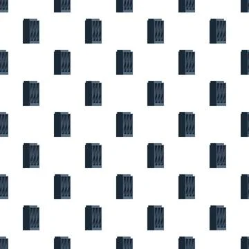 Server rack pattern creating data center concept イラスト素材