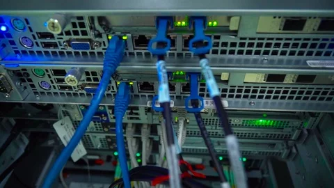 Server Room , Data Center Stock Footage 73592331