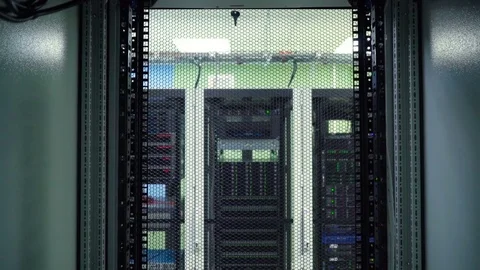 Server Room , Data Center Stock Footage 73592333