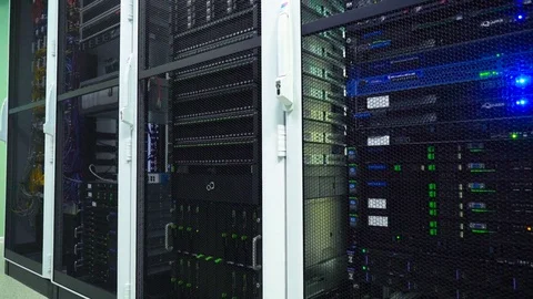 Server Room , Data Center Stock Footage 73592400